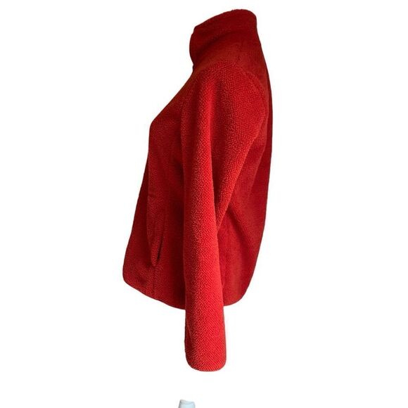 Uniqlo Full Zip Sherpa Fleece Jacket Size Medium - Picture 2 of 5